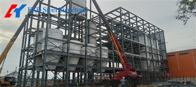 Bylgjupappa stálplötu forka málmvöruhús gegn tæringarhúðun ókeypis hönnun